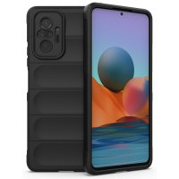 Newface Xiaomi Redmi Note 10 Pro Kılıf Optimum Silikon - Siyah