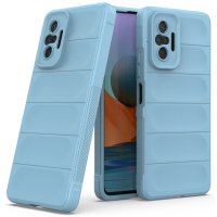 Newface Xiaomi Redmi Note 10 Pro Kılıf Optimum Silikon - Sky Blue