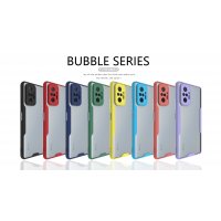 Newface Xiaomi Redmi Note 10 Pro Kılıf Platin Silikon - Kırmızı
