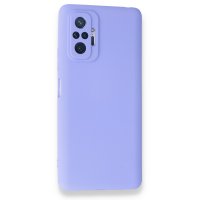 Newface Xiaomi Redmi Note 10 Pro Kılıf First Silikon - Lila