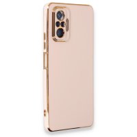 Newface Xiaomi Redmi Note 10 Pro Kılıf Volet Silikon - Pembe