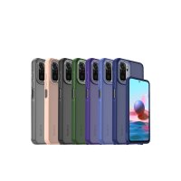 Newface Xiaomi Redmi Note 10S Kılıf Elegant Kapak - Derin Mor