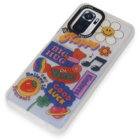 Newface Xiaomi Redmi Note 10S Kılıf Estoril Desenli Kapak - Estoril - 15