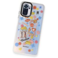 Newface Xiaomi Redmi Note 10S Kılıf Estoril Desenli Kapak - Estoril - 16