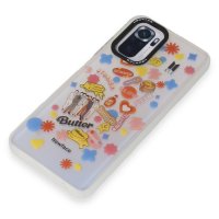 Newface Xiaomi Redmi Note 10S Kılıf Estoril Desenli Kapak - Estoril - 16