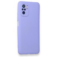 Newface Xiaomi Redmi Note 10S Kılıf First Silikon - Lila