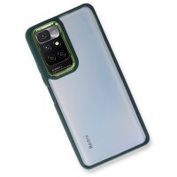 Newface Xiaomi Redmi Note 11 4G Kılıf Dora Kapak - Haki Yeşil