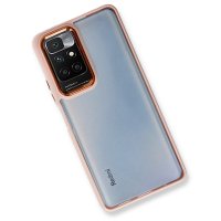 Newface Xiaomi Redmi Note 11 4G Kılıf Dora Kapak - Pudra