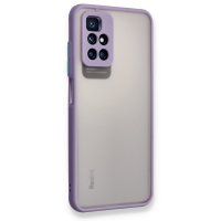Newface Xiaomi Redmi Note 11 4G Kılıf Montreal Silikon Kapak - Mor