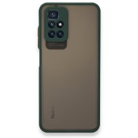 Newface Xiaomi Redmi Note 11 4G Kılıf Montreal Silikon Kapak - Yeşil