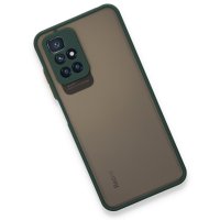 Newface Xiaomi Redmi Note 11 4G Kılıf Montreal Silikon Kapak - Yeşil