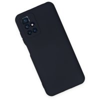 Newface Xiaomi Redmi Note 11 4G Kılıf Nano içi Kadife Silikon - Lacivert