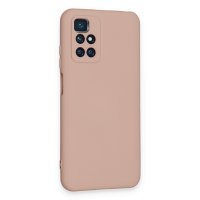 Newface Xiaomi Redmi Note 11 4G Kılıf Nano içi Kadife Silikon - Pudra