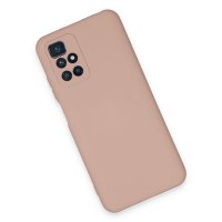 Newface Xiaomi Redmi Note 11 4G Kılıf Nano içi Kadife Silikon - Pudra