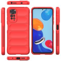 Newface Xiaomi Redmi Note 11 Kılıf Optimum Silikon - Kırmızı