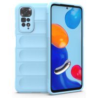 Newface Xiaomi Redmi Note 11 Kılıf Optimum Silikon - Sky Blue