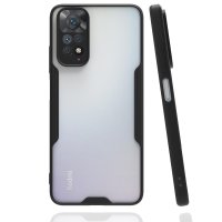 Newface Xiaomi Redmi Note 11 Kılıf Platin Silikon - Siyah