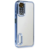 Newface Xiaomi Redmi Note 11 Kılıf Slot Silikon - Sierra Blue
