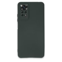 Newface Xiaomi Redmi Note 11 Pro Kılıf First Silikon - Koyu Yeşil