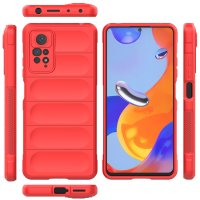 Newface Xiaomi Redmi Note 11 Pro Kılıf Optimum Silikon - Kırmızı