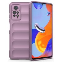 Newface Xiaomi Redmi Note 11 Pro Kılıf Optimum Silikon - Mor