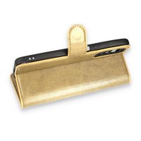 Newface Xiaomi Redmi Note 11 Pro Kılıf Trend S Plus Kapaklı Kılıf - Gold