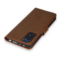 Newface Xiaomi Redmi Note 11 Pro Kılıf Trend S Plus Kapaklı Kılıf - Taba