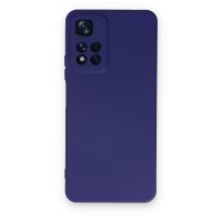 Newface Xiaomi Redmi Note 11 Pro Plus 5G Kılıf Nano içi Kadife Silikon - Mor