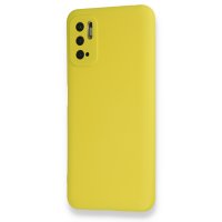 Newface Xiaomi Redmi Note 11 SE Kılıf Nano içi Kadife Silikon - Sarı