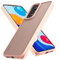 Newface Xiaomi Redmi Note 11S Kılıf Elegant Kapak - Pudra