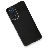 Newface Xiaomi Redmi Note 11S Kılıf Glass Kapak - Siyah