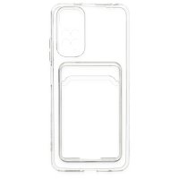 Newface Xiaomi Redmi Note 11S Kılıf Kart Şeffaf Silikon - Şeffaf