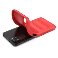 Newface Xiaomi Redmi Note 11S Kılıf Optimum Silikon - Kırmızı