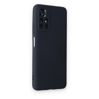 Newface Xiaomi Redmi Note 11T Kılıf Nano içi Kadife Silikon - Lacivert