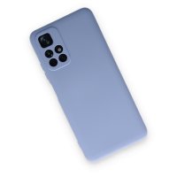 Newface Xiaomi Poco M4 Pro 5G Kılıf Nano içi Kadife Silikon - Lila