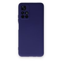 Newface Xiaomi Redmi Note 11T Kılıf Nano içi Kadife Silikon - Mor