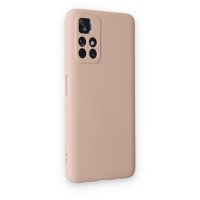 Newface Xiaomi Poco M4 Pro 5G Kılıf Nano içi Kadife Silikon - Pudra