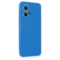 Newface Xiaomi Redmi Note 12 4G Kılıf First Silikon - Mavi