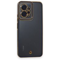 Newface Xiaomi Redmi Note 12 4G Kılıf Liva Lens Silikon - Mavi