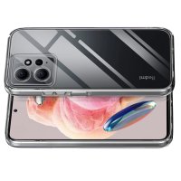 Newface Xiaomi Redmi Note 12 4G Kılıf Lüx Şeffaf Silikon