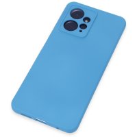 Newface Xiaomi Redmi Note 12 4G Kılıf Nano içi Kadife Silikon - Mavi