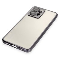 Newface Xiaomi Redmi Note 12 4G Kılıf Razer Lensli Silikon - Siyah