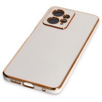 Newface Xiaomi Redmi Note 12 4G Kılıf Volet Silikon - Beyaz