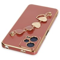 Newface Xiaomi Redmi Note 12 5G Kılıf Esila Silikon - Kırmızı