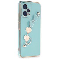 Newface Xiaomi Redmi Note 12 5G Kılıf Esila Silikon - Su Yeşili