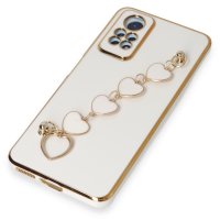 Newface Xiaomi Redmi Note 12 Pro 4G Kılıf Esila Silikon - Beyaz