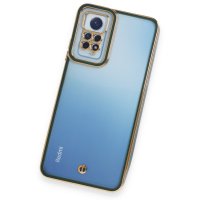 Newface Xiaomi Redmi Note 12 Pro 4G Kılıf Liva Lens Silikon - Yeşil