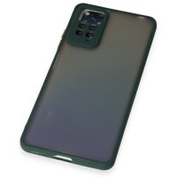 Newface Xiaomi Redmi Note 12 Pro 4G Kılıf Montreal Silikon Kapak - Yeşil