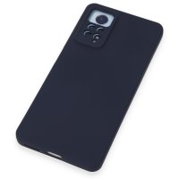 Newface Xiaomi Redmi Note 12 Pro 4G Kılıf Nano içi Kadife Silikon - Lacivert
