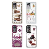 Newface Xiaomi Redmi Note 12 Pro 4G Kılıf Sweet Desenli Silikon Kapak - Pembe